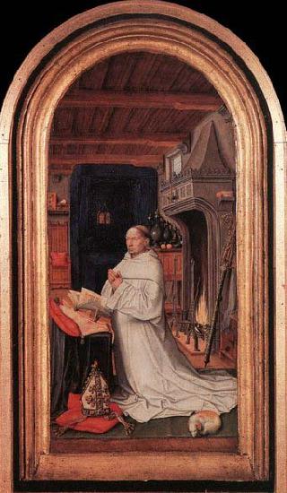 unknow artist Portrait of Abbot Christiaan de Hondt Germany oil painting art